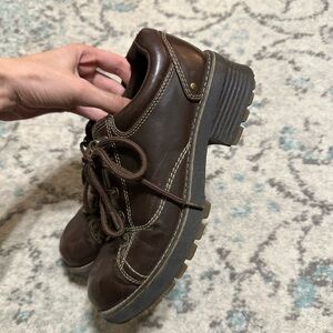 Vintage No Boundaries Chunky Oxford Shoes